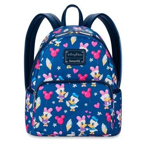 Donald and Daisy Duck “Love” Loungefly Mini Backpack